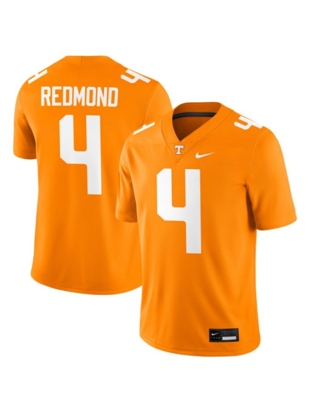 Kids Youths Ty Redmond Orange Stitched Jersey Vapor